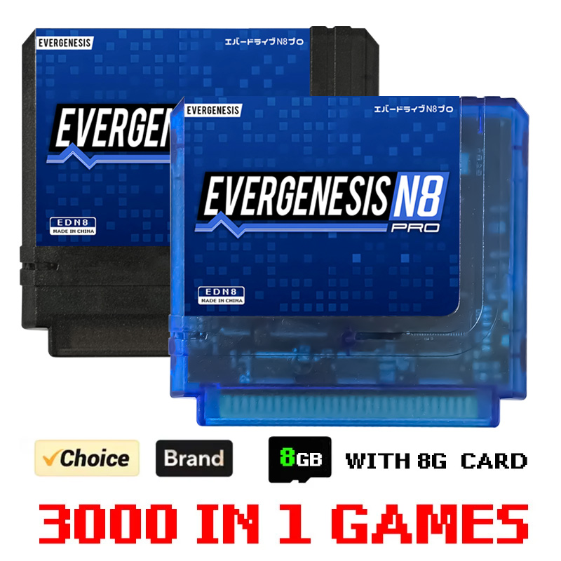 Retro Gaming Unit - 3000 ใน 1 การ์ดเกม ED N8