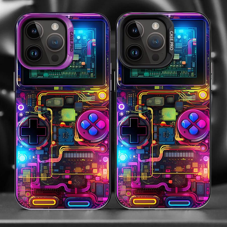 Retro Gaming Os - Retroเกมคอนโซลรูปแบบเคสโทรศัพท์สําหรับiPhone 16e 12 11 14 16Pro