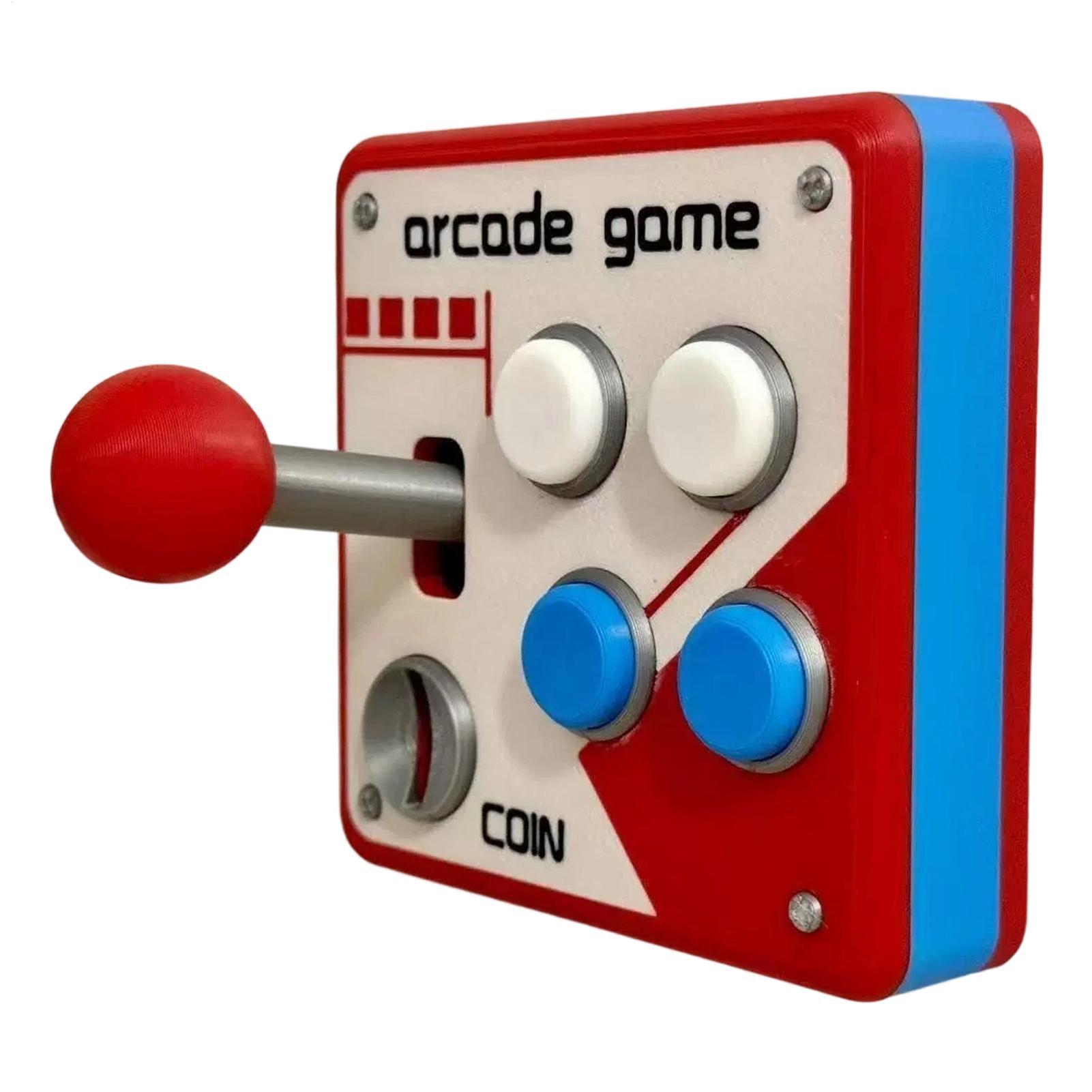 Retro Gaming Games - ฝาครอบสวิตช์ไฟเกมอาร์เคดสไตล์เรโทรสุดสร้างสรรค์ ตกแต่งห้องเกมเมอร์สไตล์เรโทร แผ่นสวิตช์ติดผนังลายจอยสติ๊ก ตกแต่งบ้าน