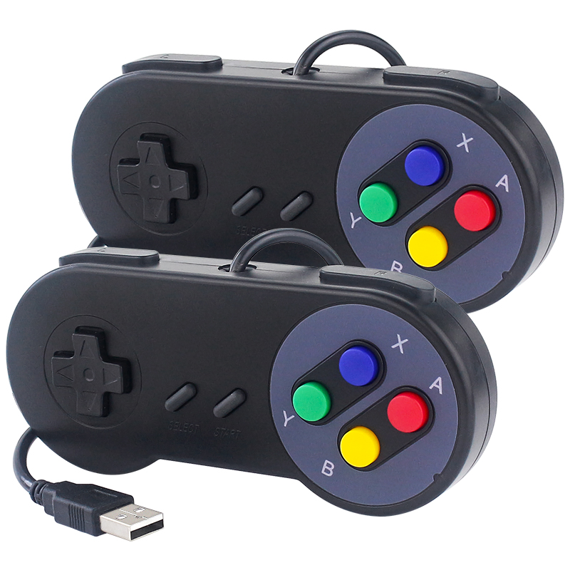 Retro Gaming With Raspberry Pi - จอยเกม USB แบบมีสาย สำหรับพีซี จอยเกมย้อนยุค จอยสติ๊ก
