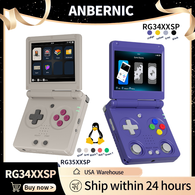 Anbernic RG34XXSP RG35XXSP Fli - Retro Gaming Monitor บทวิจารณ์และราคา