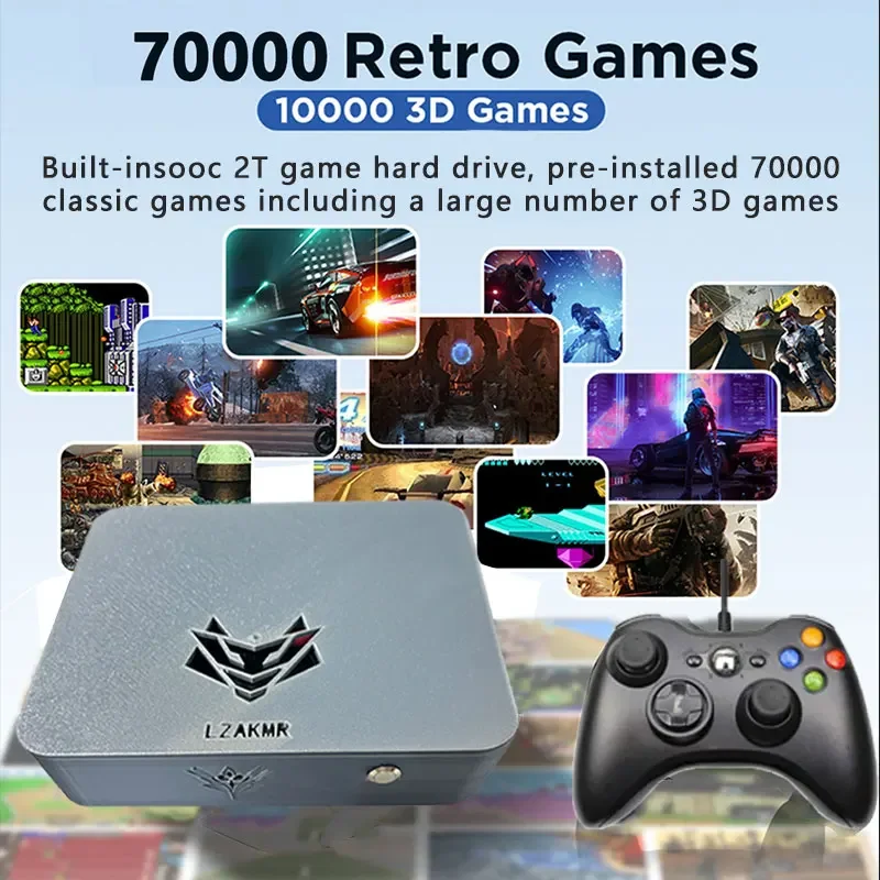 กล่องเกมระบบคู่ AK1 Pro 70000+ - Retro Gaming Os บทวิจารณ์และราคา