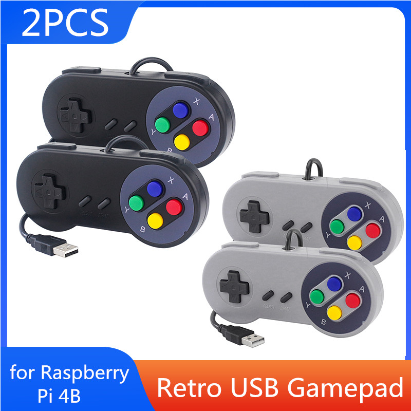 2PCs USB Gamepad Retro Gaming  - Retro Gaming With Raspberry Pi บทวิจารณ์และราคา
