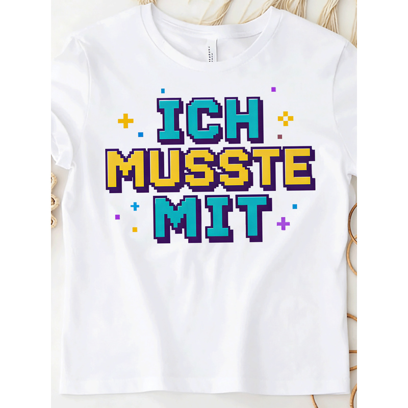 ฉันต้องใช้เสื้อยืดลายมีมภาษาเย - Retro Gaming Fonts บทวิจารณ์และราคา