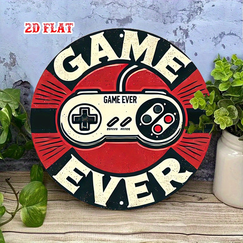 ป้ายโลหะอะลูมิเนียมทรงกลมลายเก - Retro Gaming Games บทวิจารณ์และราคา