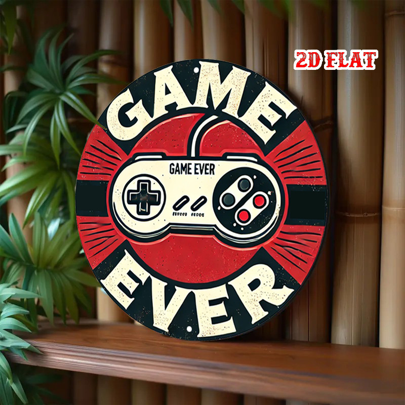 ป้ายโลหะอะลูมิเนียมทรงกลมลายเก - Retro Gaming Games บทวิจารณ์และราคา