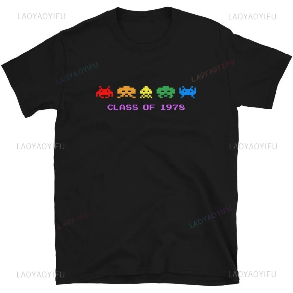 เสื้อยืดผู้ชายย้อนยุคลำลองสไตล - Retro Gaming Games บทวิจารณ์และราคา