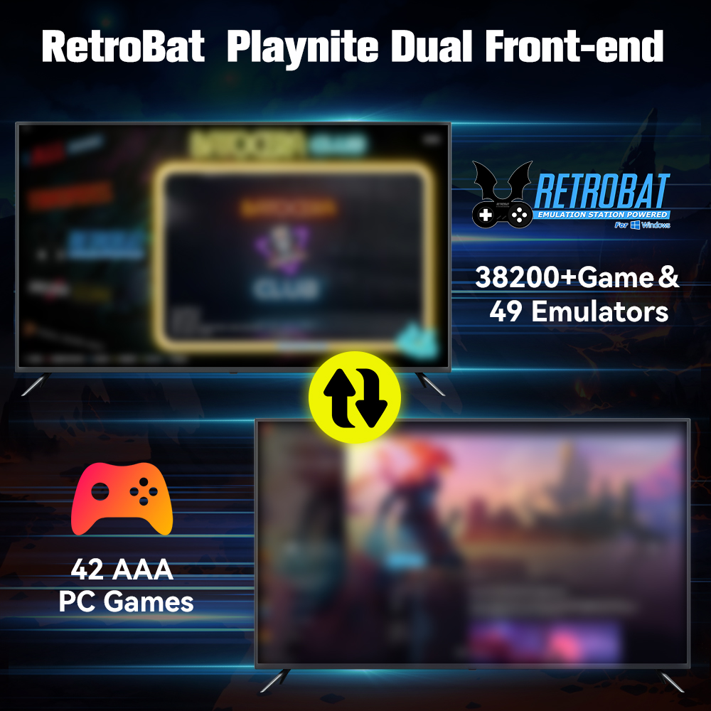 Retrobat & Playnite ระบบ HDD ค - Retro Gaming Os บทวิจารณ์และราคา