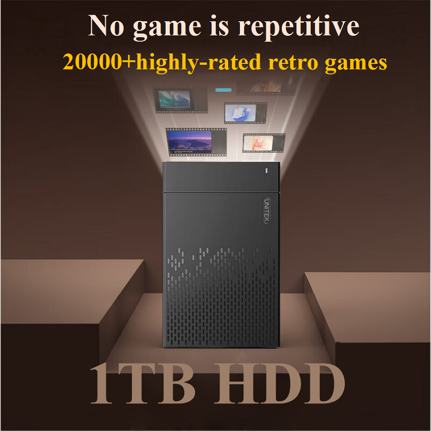 ฮาร์ดดิสก์เกมย้อนยุค 1TB พร้อม - Retro Gaming Monitor บทวิจารณ์และราคา