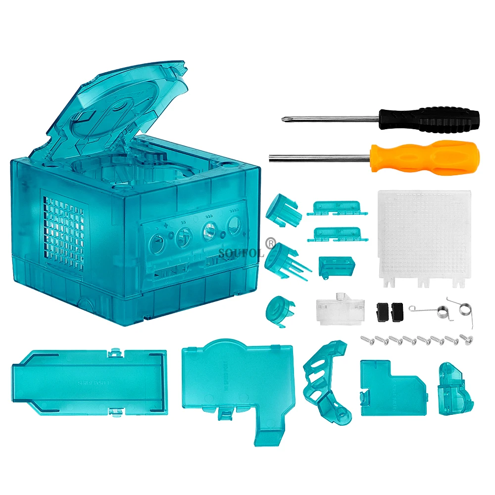 Ice Blue เปลี่ยนสําหรับ Gamecu - Retro Gaming Unit บทวิจารณ์และราคา