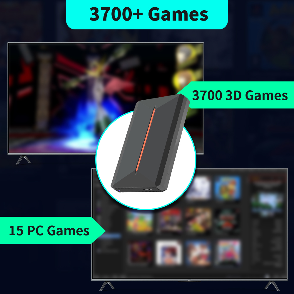 Launchbox OS 500GB แบบพกพา HDD - Retro Gaming Os บทวิจารณ์และราคา