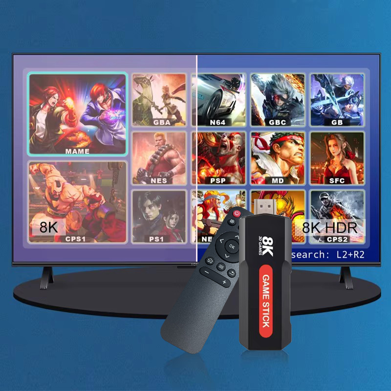 X2 เกมสติ๊ก HD 4K 8K 3D คอนโซล - Retro Gaming Os บทวิจารณ์และราคา