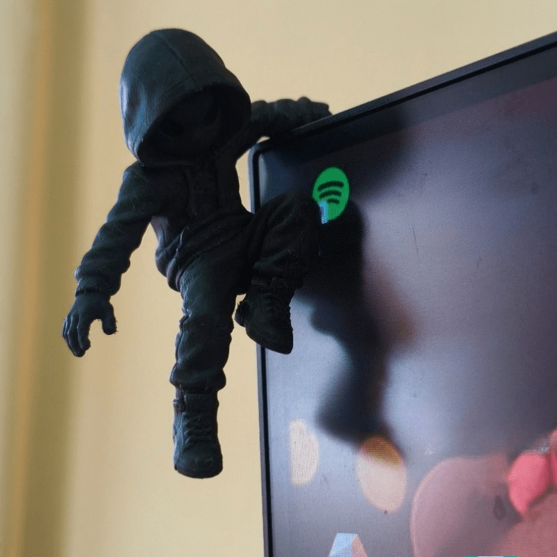 รูปปั้นเอเลี่ยนขนาดเล็กแบบมีฮู - Retro Gaming Room บทวิจารณ์และราคา