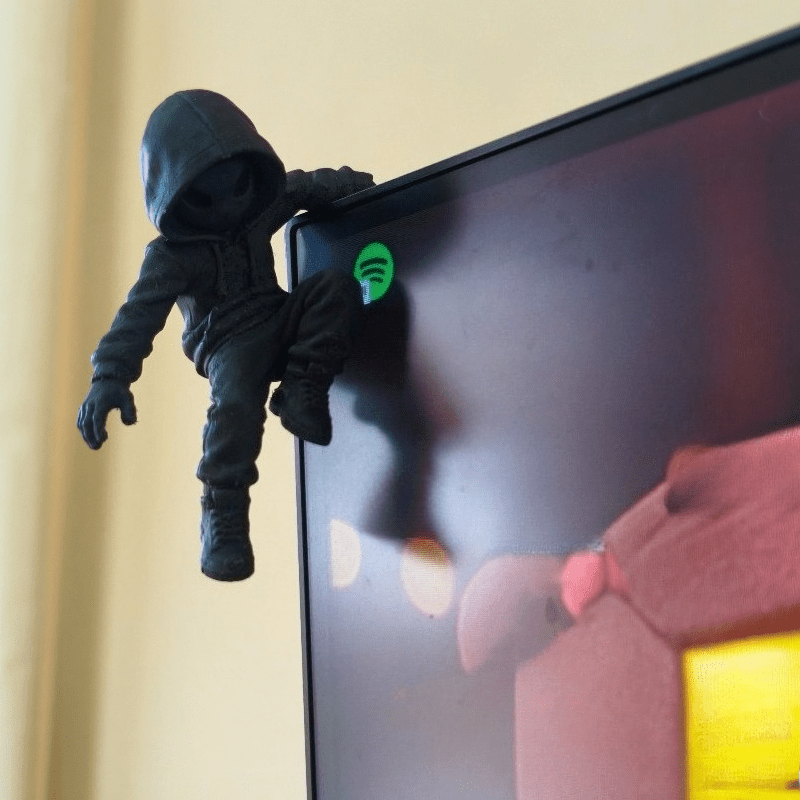รูปปั้นเอเลี่ยนขนาดเล็กแบบมีฮู - Retro Gaming Room บทวิจารณ์และราคา