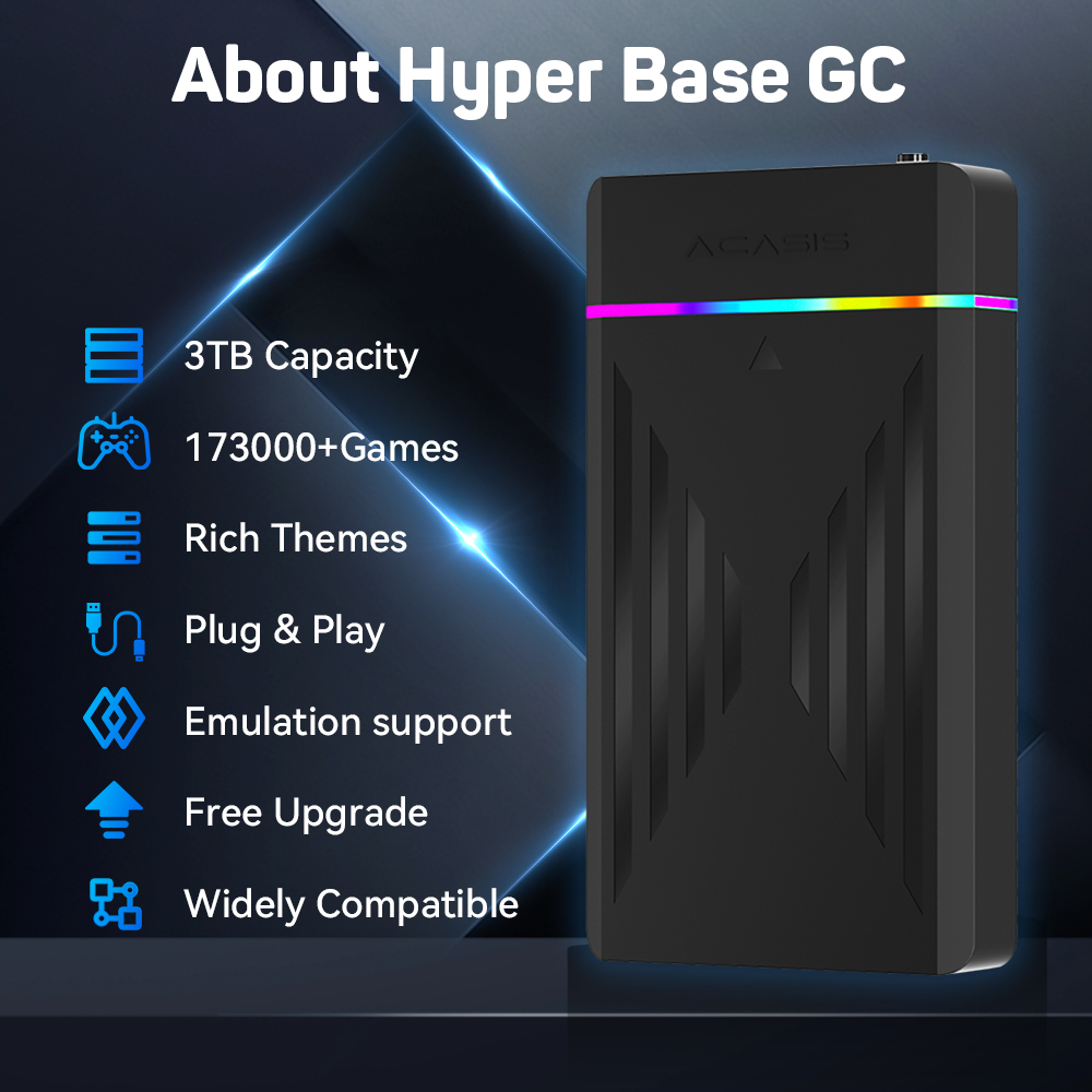 3TB แบบพกพา HDD LaunchBox/Retr - Retro Gaming Os บทวิจารณ์และราคา